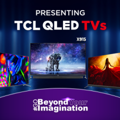 TCL announces 4K and 8K QLED smart TVs in India