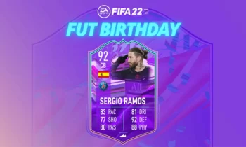 FUT 22 – Sergio Ramos’ Latest Player Card for ‘FUT Birthday’!