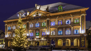 The world biggest advent calendar town