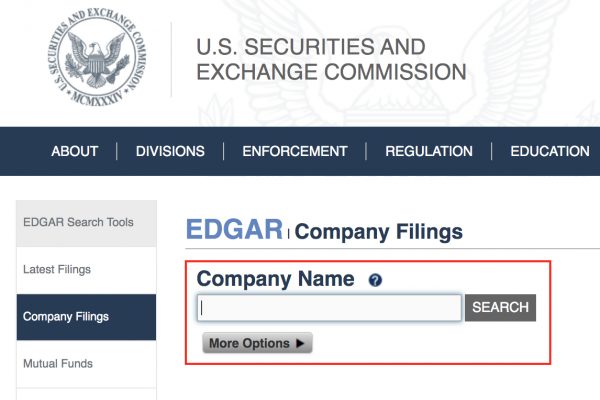 sec ein number lookup