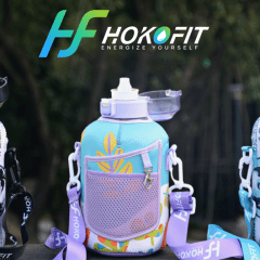2.2L/74OZ Thehokofit Half Gallon Water Bottle – The Ultimate Fitness Companion