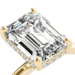 Why Hidden Halo Engagement Rings Are Captivating Modern Brides